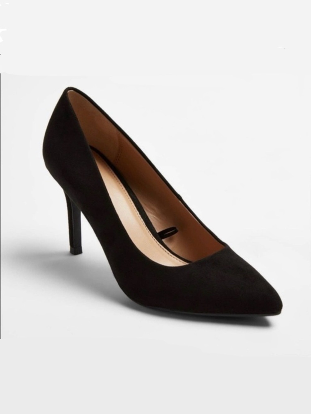 a new day Black Pointed-Toe Stiletto Pump